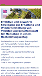 Mobile Screenshot of ganzgesundsein.de